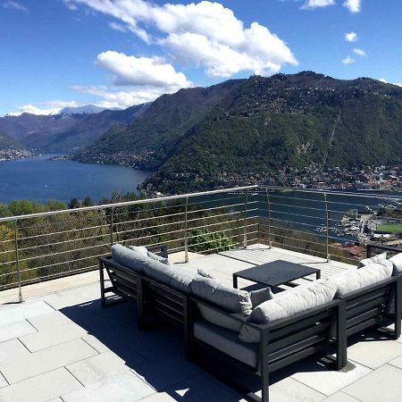 Penthouse - Villa Cardano コモ エクステリア 写真