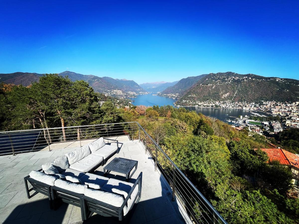 Penthouse - Villa Cardano コモ エクステリア 写真